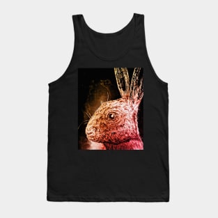 Cottontail pattern print Tank Top